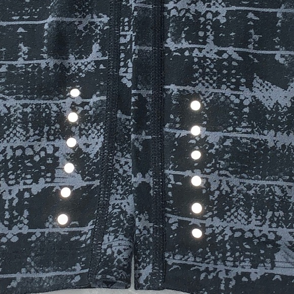 Nike Dry-Fit Nike Running Leggings XS In black and gray Back Zippered pocket - Picture 6 of 9